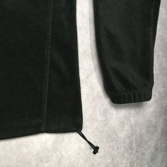 Columbia Mens 1/4 Zip Pullover Sweater Shirt size XL Black Long Sleeve Fuzzy - Picture 13 of 16